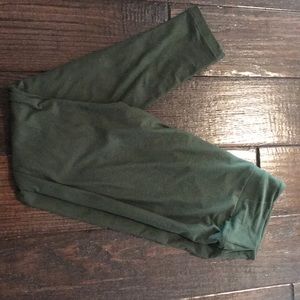 Lularoe OS Olive Green Leggings